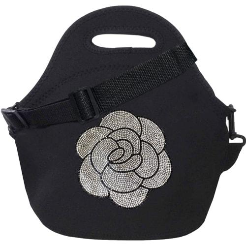 DIVA Rose Lunch Bag, Insulated and Thermal, 2-Way Lunch Bag, Stretch Fabric, Can Be Carried Over the Shoulder or Crossbody, Lightweight, Outdoor Use (