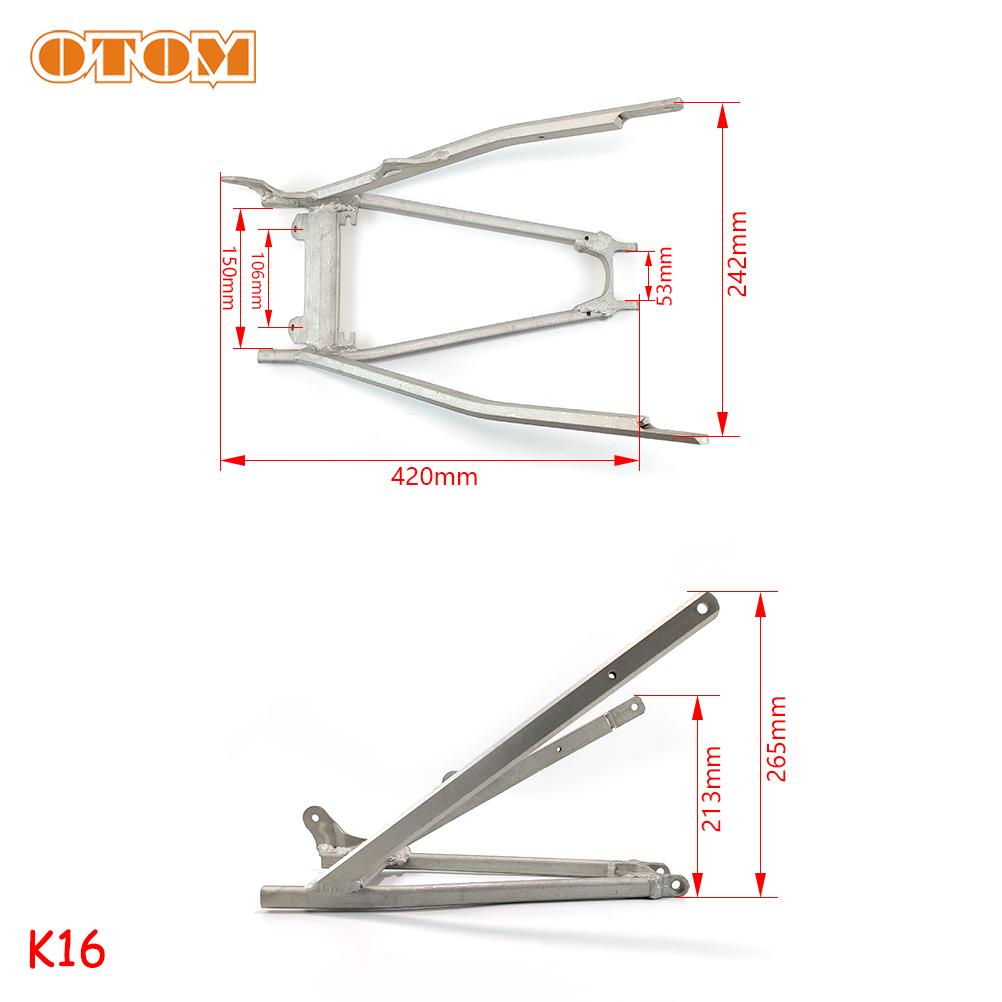 For KTM 2017-2023 Motorcycle Subframe EXC EXC-F SXF XC-F XCF-W 150 250 350 450 500 Dirt Bike Aluminum Alloy Rear Seat Stay