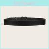 Retro Color Solid Summer Punk Leather Belt With Heart Snap Closure Look Trendy