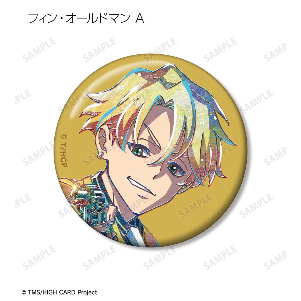 TV Anime Trading Ani Art Can Badge Box "HIGH CARD" 10-Piece