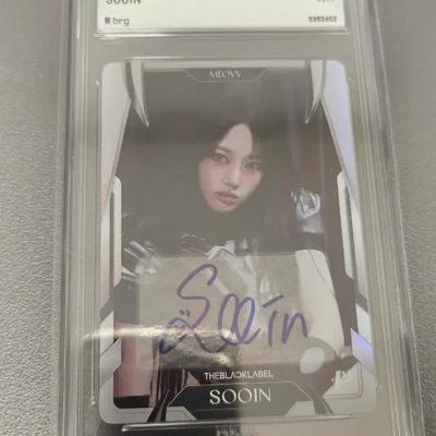 Verkoop MEOVV Teleca Teleca Suin Autograph gesigneerde grade card.