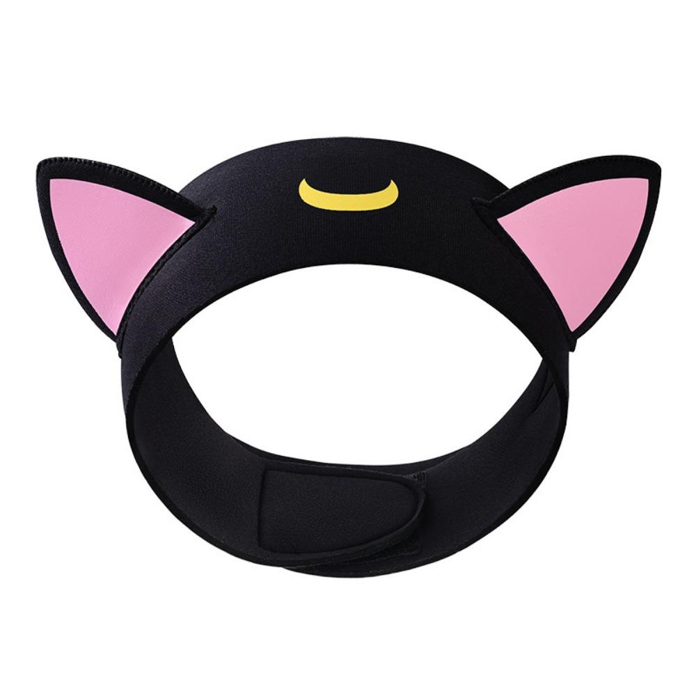 Clear Vision Diving Headband Wetsuit Hood Cat Ears Swimming Headband Outdoor Diving Hat  Diving
