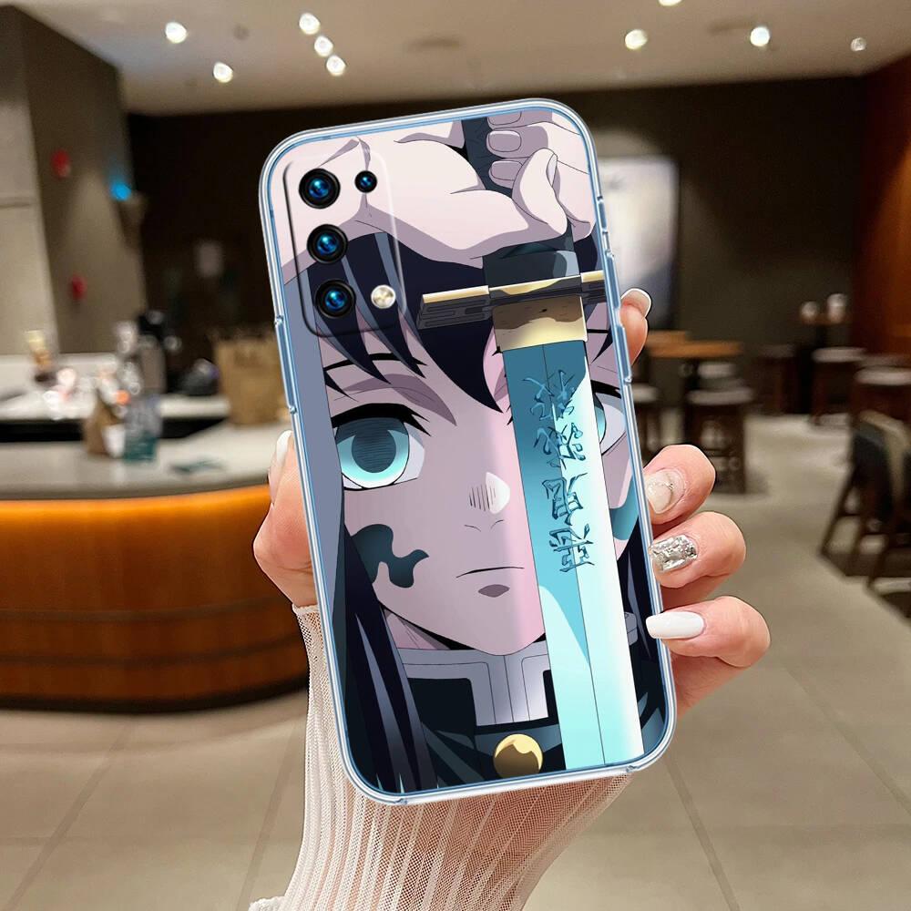 Demon Slayer Case for Motorola G10 G20 G04 E30 E40 E22 E20 E13 E15 G22 G23 G05 G75 G35 G55 E22S E7 G6 G7 G8 G9 Plus Power Play
