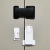 Plastic Refrigerator Door Latch Useful Cabinet Drawer Lock Durable Baby Safety Lock