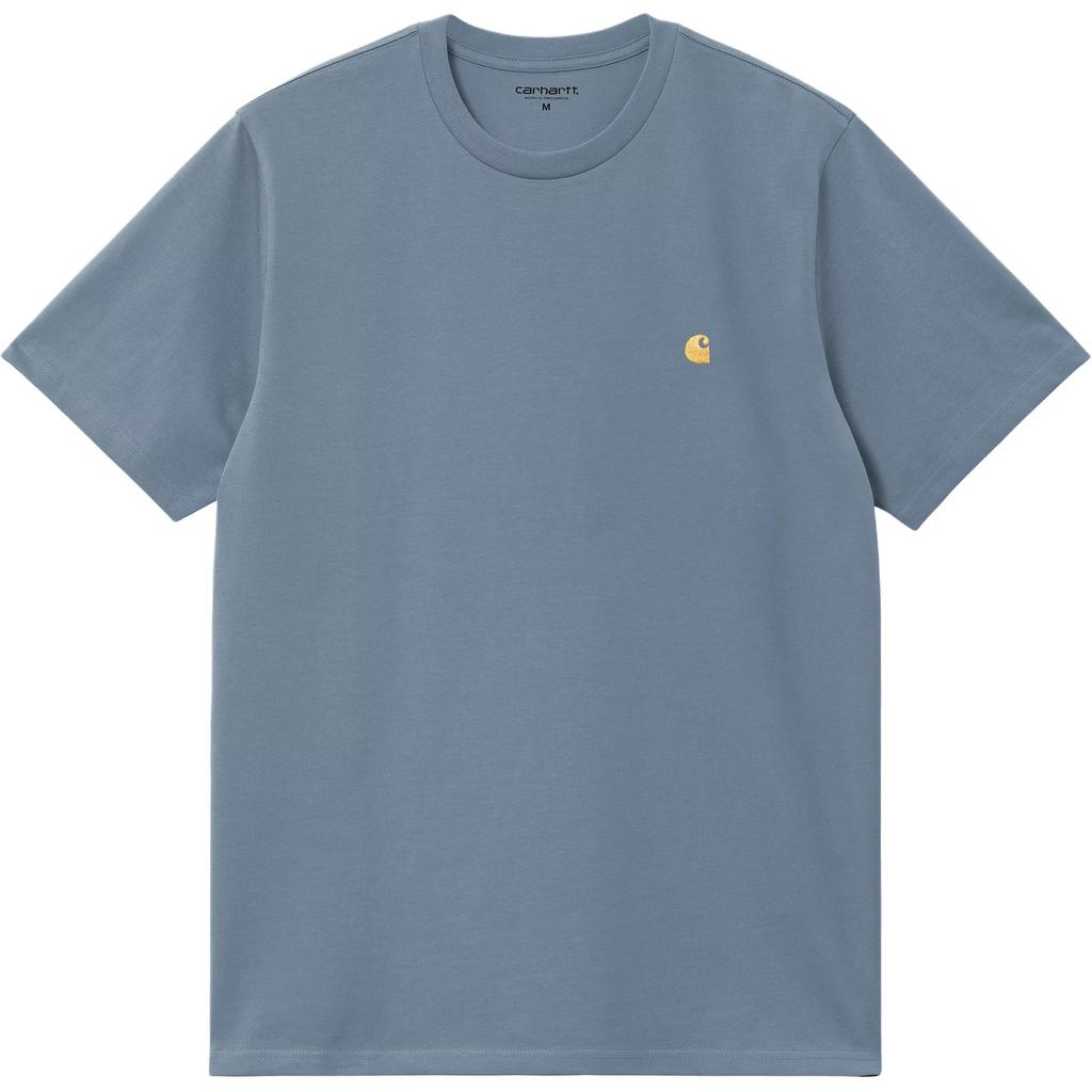 Carhartt WIP FW25 S/S Chase T-Shirt Loose Comfortable Simple Casual Short Sleeve T-Shirt Men tops I026391-37Z-XX
