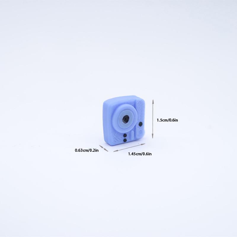 1/12 Dollhouse Simulation Camera Instant Cameras Model Dollhouse Miniature Scene Decoration Toys Dolls House Scene Photo Props