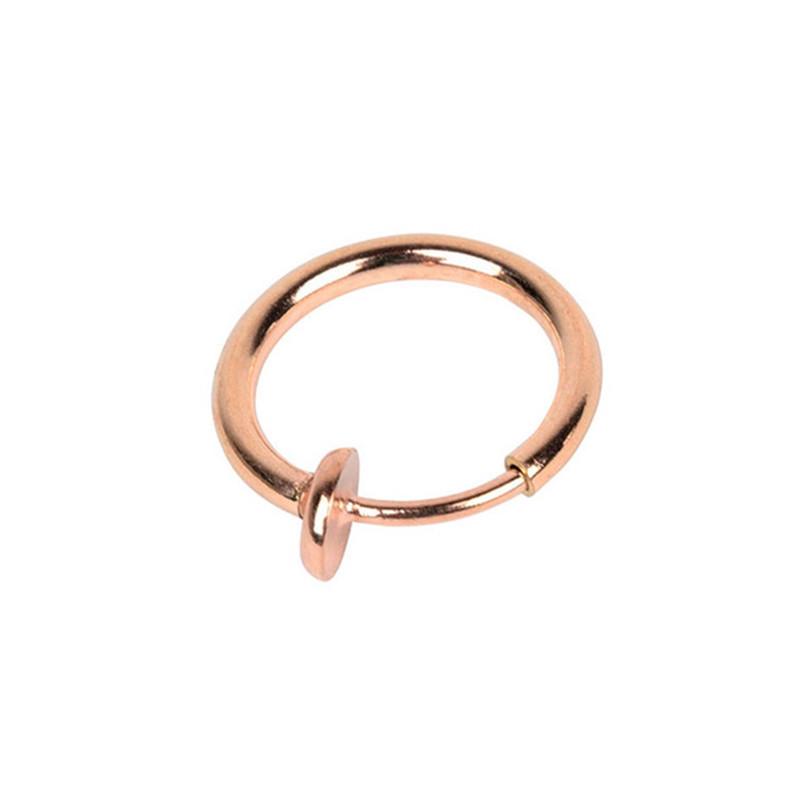 Fake Ohrringe, Nasenringe, Lippenringe & Ohrclips mit Feder zum Klemmen – Beliebter europäischer & amerikanischer grenzüberschreitender Schmuck