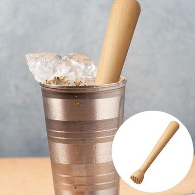 Cocktail Muddler Bar Tool Ice Crusher Garlic Pestle Drink Fruit Drinks for Coffee