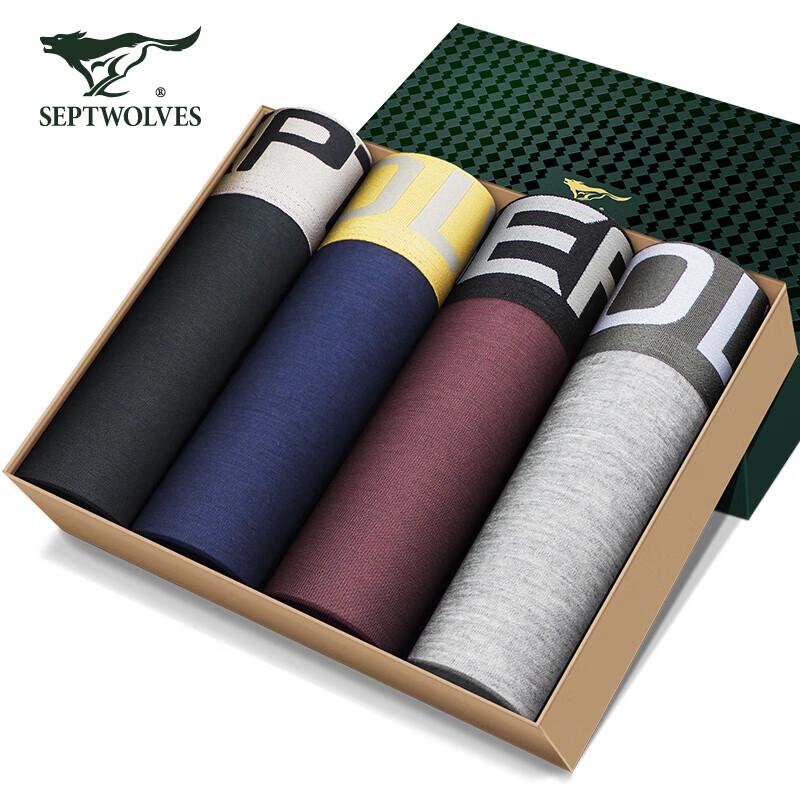 

Seven Brand Men s Breathable Boxer Briefs (4-Pack) 3XL