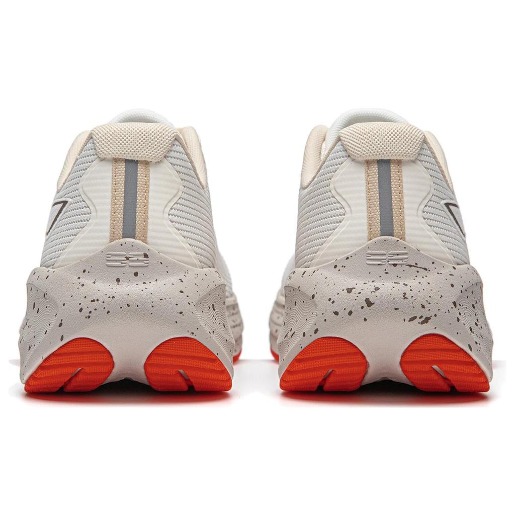 Li Ning Version 2.0 Cushioning Slip Resistant Abrasion Resistant Breathable Low top Casual Running Shoes Men's White ARSU009-8