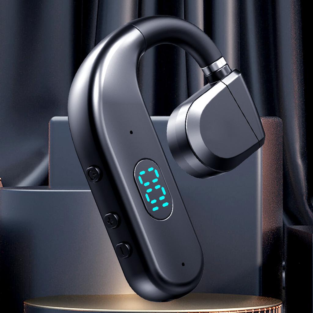   Headset   5.3 Noise Cancelling HD Calls   Battery Life Single Ear Earpiece for Business Sports Game
