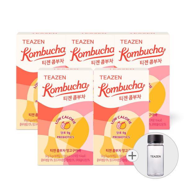 Teazen Kombucha Mango Guava 10 Sticks, Korea Kombucha