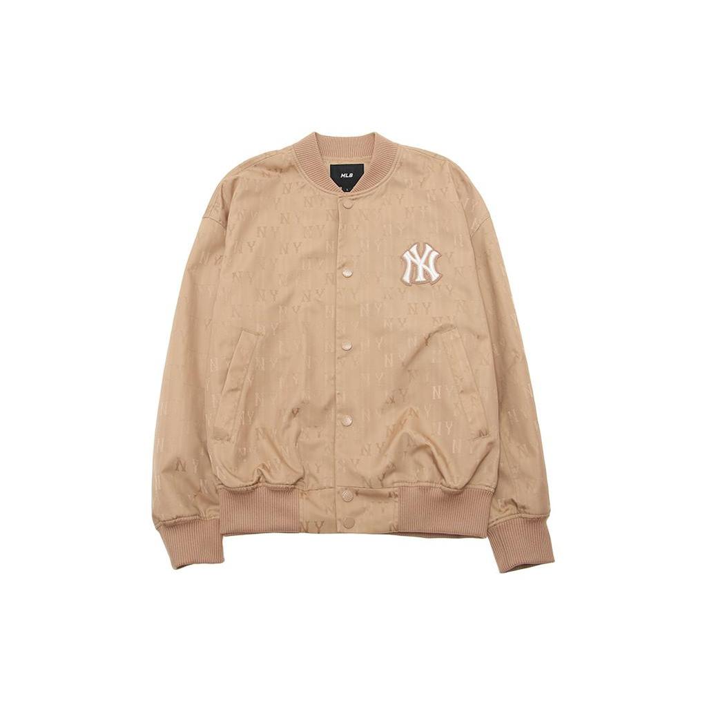 New MLB SS24 Baseball Jacket Unisex Deep Sand Brown 3AJPM0541-50SAD