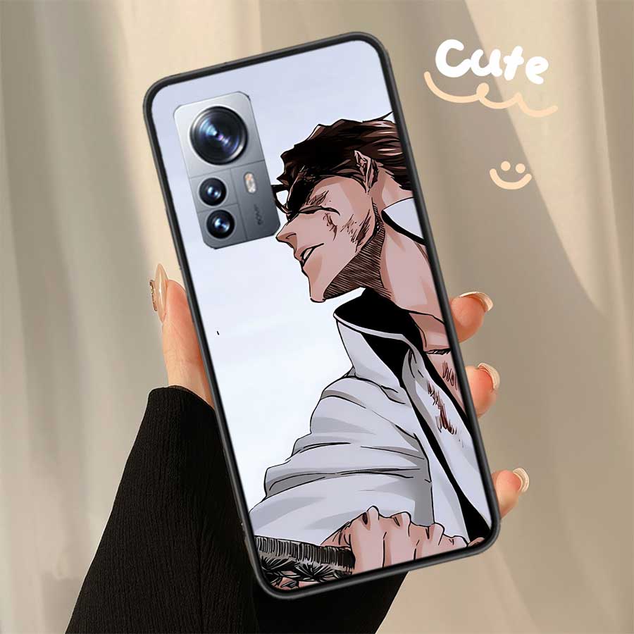 Bleach Aizen Sousuke Phone Case For Xiaomi Poco X7 X6 X5 X4 X3 GT NFC M4 M5 Pro 5G M3 Mi F6 F5 F4 F3 F2 F1 Capa Coque TPU Cover
