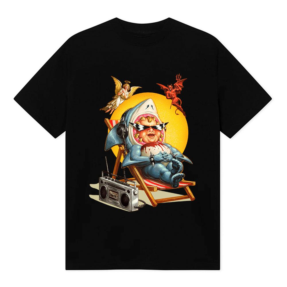 DRAIN...IS YOUR FRIEND ALBUM ART Tee Unisex Streetwear Street Style Fashion Cotton T-shirt Punk Band Graphic Print T Shirt XS