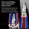 Wire Pliers High-Voltage Resistant Cable Cutters Wire Crimping Tool For Automotive Wiring Hardware Factory Garage Workshop