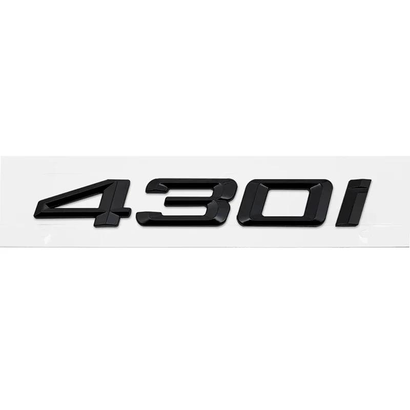 ABS Samochód Tylny Bagażnik Litery Logo Odznaka Emblemat Naklejka Dla BMW Seria 4 420i 425i 428i 430i 435i 440i 450i F30 F32 F33 F36 G26 G22