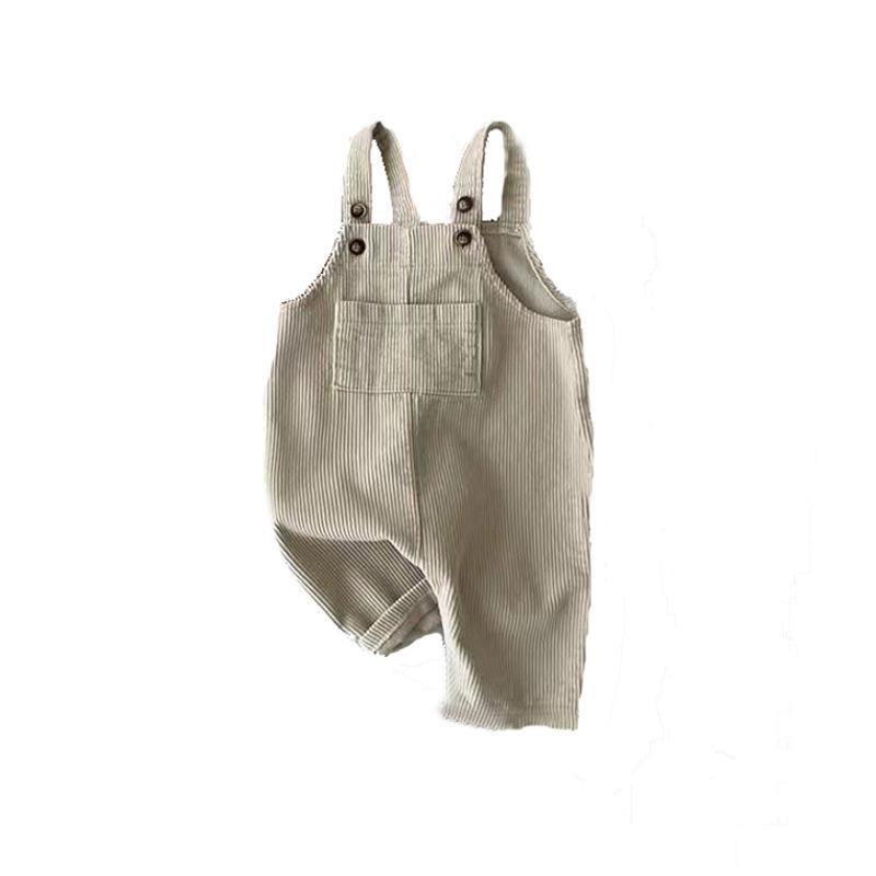 Children's Clothing for Infants Young ChildrenFashion Paired Corduroy Casual Overalls for Both Boys and Girls