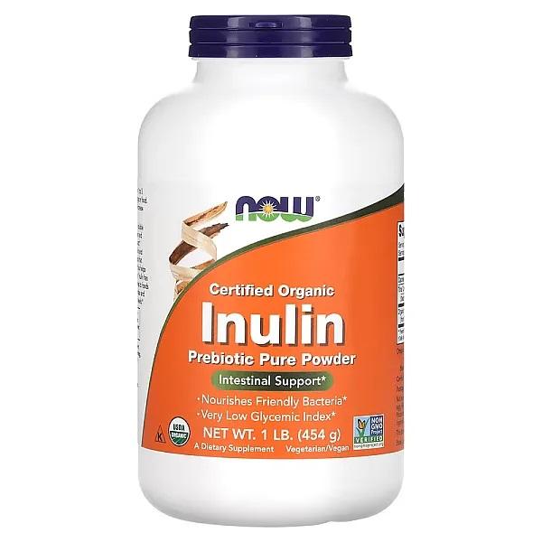 Now Foods INULIN POWDER ORG PURE FOS