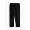 H M Relaxed Fit Cotton Jersey pyjaMas Black