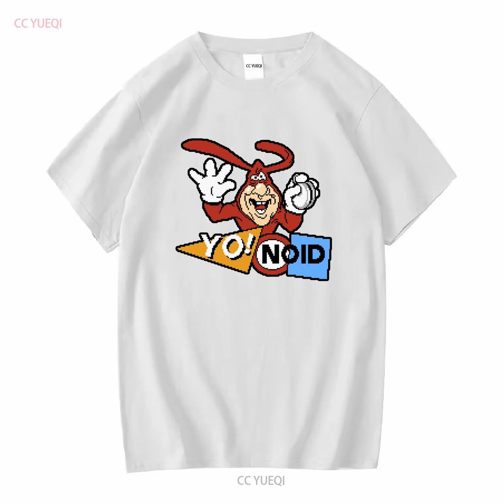 Yo Noid T Shirt New Small Med Large XL Classic 80s Video Game NES Pizza long or short sleeves vintage Washed fashion streetwear