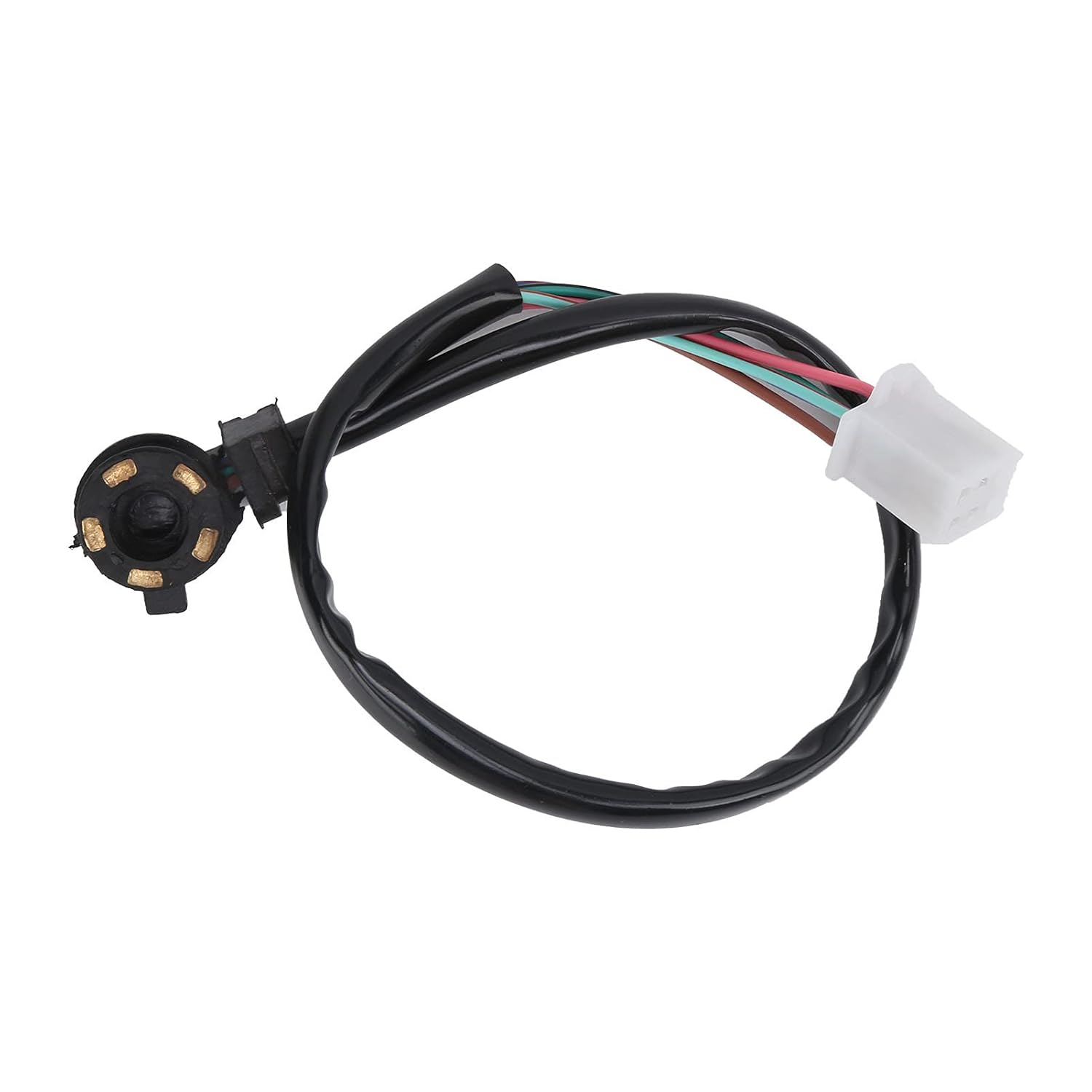 

Aramox Gear Change Switch, Motorcycle Gear Position Sensor 5 Wire Replacement for JD100 Chinese Kart ATV Quad 4