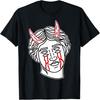 Demon Devil Minimal Statue T-Shirt