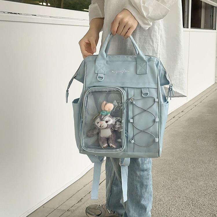 Transparent Backpack/Ita Bag/handbag for Young Girls