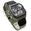 CASIO World Time digital wristwatch AE-1200WHB-3BV green overseas model