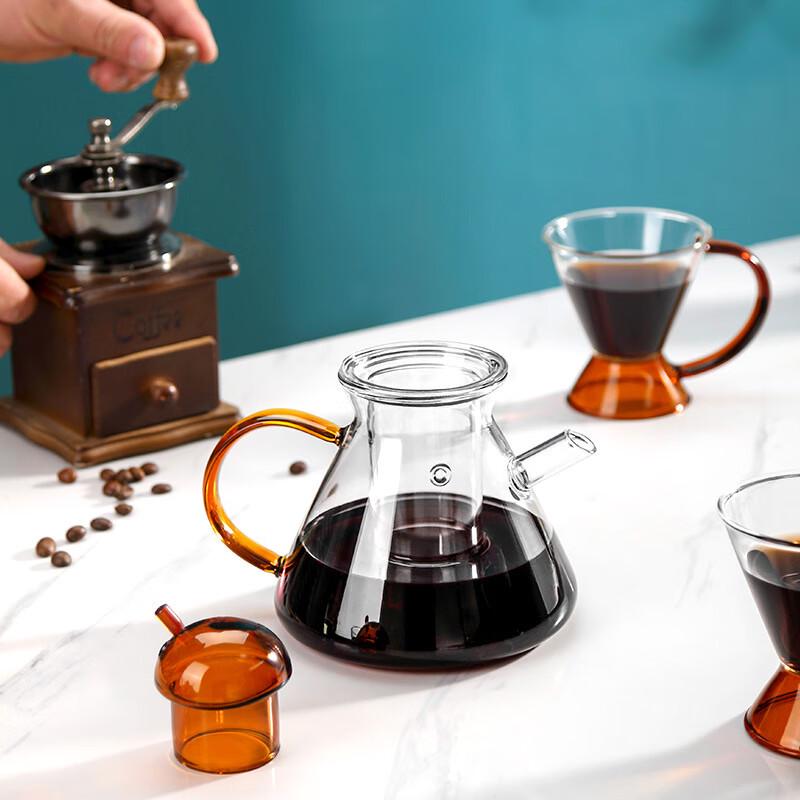 Nordic High Borosilicate Glass Teapot with Colorful Lid