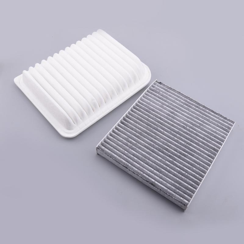

2pcs Cabin & Engine Air Filter Replacement Auto Car Fit For Mitsubishi Lancer Outlander RVR 2015 2016 2017 27277-4M400 MR968274