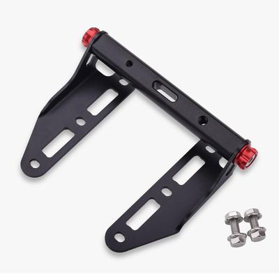 LEDISHUN Motorcycle Windscreen Offset Bracket for Suzuki V-Strom 250SX ('23) <8BK-EL11L> (Red and Black)