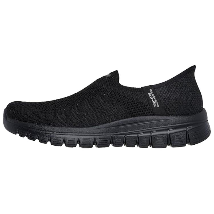 Skechers Modern Comfort Casual Shoes Women sneakers Black 100737-BBK 37