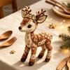 Creative Sewing Gift Woodland Animal Patchwork Kit, Forest DIY Set, Doll Kit Handmade Friends, Beginner-friendly Craft for Adults Teens Project