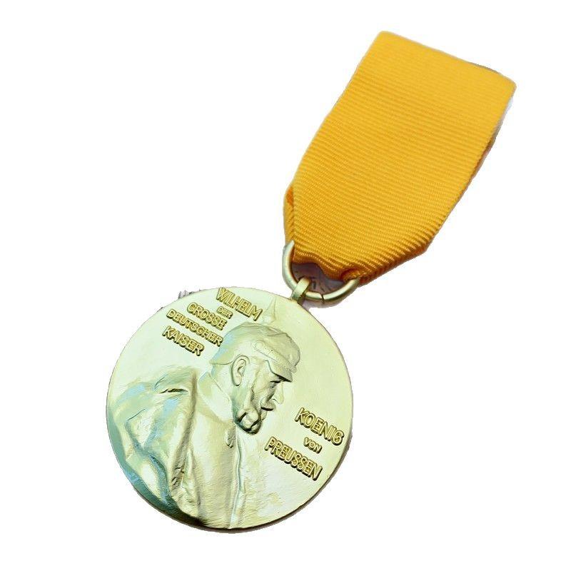 Foreign Medal, German Emperor Centennial Medal, Die Casting, Collection, German Medal, Metal Brooch, Badge, Christmas Gift, Stocking Stuffers