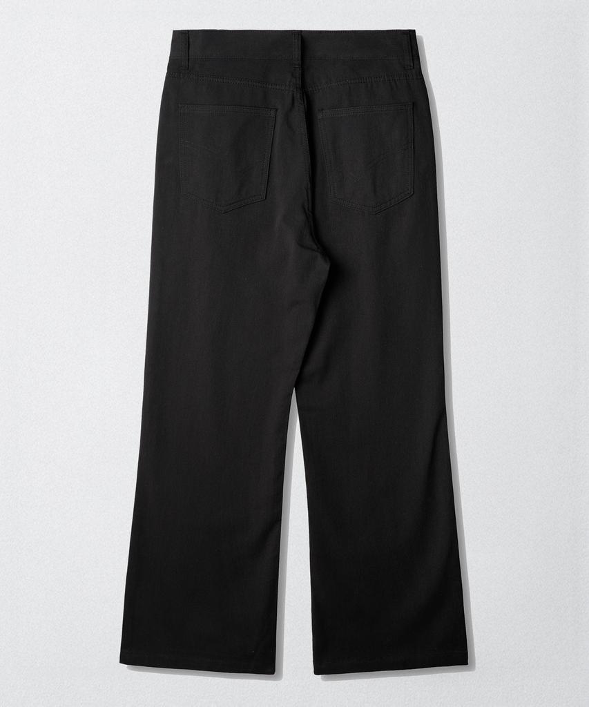 JEMUT Lost Flare Cotton Pants Black Julp2653
