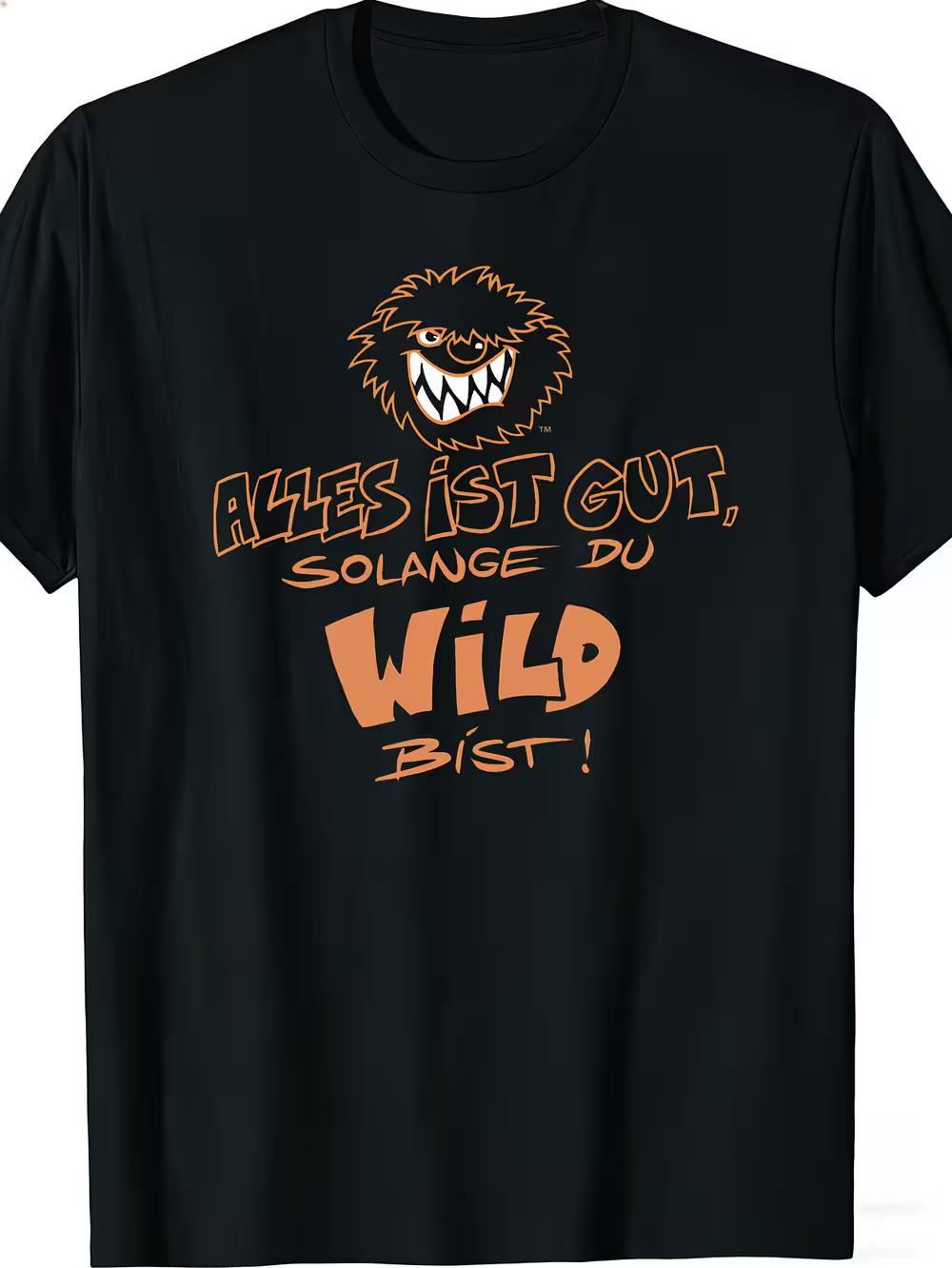 Men S Wild Guys T-Shirt | Featuring a Slogan And Logo Design XXXXL