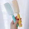 Toddlers Hair Comb Fetal Head Dirt Removal Comb Girls Cartoon Silicone Handle Comb Head Massager Combs Baby-Care Product