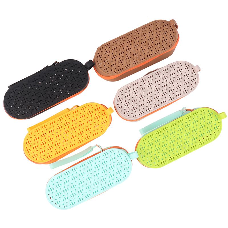 Silicone Swimming Glasses Organizer Protector Soft Glasses Case Swimming Gear Breathable Glasses Protector Student Products