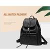 Borsa Tote da Donna Moda Casual Coreana in Morbida Pelle Bovina a Spalla Messenger Grande Capacità 20-35L