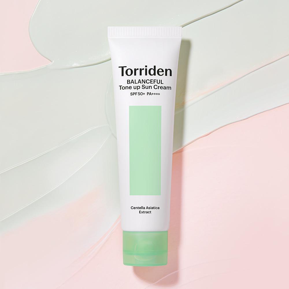 

Torriden Balanceful Cica Tone-Up Sunscreen SPF50+ PA++++ 60ml, Korean 60ml