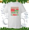 Single And Ready To Jingle Tshirt Christmas Funny Saying Xmas Party Holiday Top
