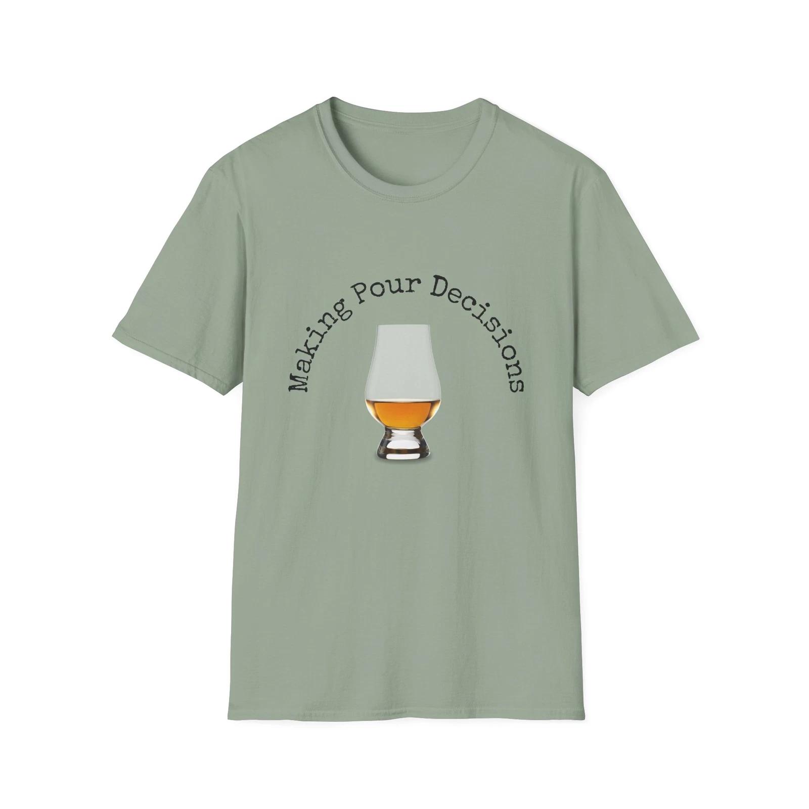 Pour Decisions Bourbon Tshirt, Bourbon Trail Shirt, Fun Whiskey Apparel 4XL