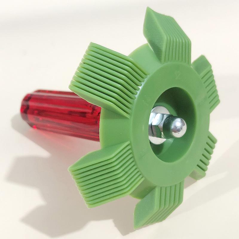 Yunbei Red-Handled AC Fin & Radiator Cleaning Brush