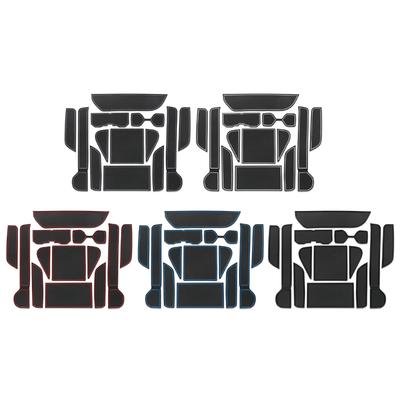 Op Maat Deurvak Bekerhouders Inzetstuk Antislip Organizers Mat PVC Materiaal voor Verbeterd Auto-interieur