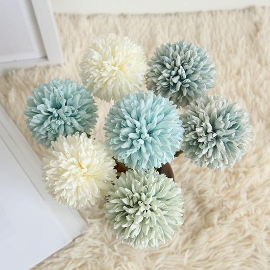 1Pc Artificial Dandelion Thorn Flower Ball DIY Wedding Party Desktop Decoration