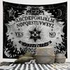 Ouija Board Tapestry" - Perfect for Edgy, Unique & Gothic Home Decor with Mysterious Charm and Bold Style