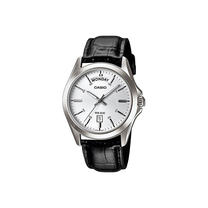 CASIO Men Standard Series 45mm Silver Watch MTP-1370L-7A MTP-1370L-7A Silver Dial Regular Box