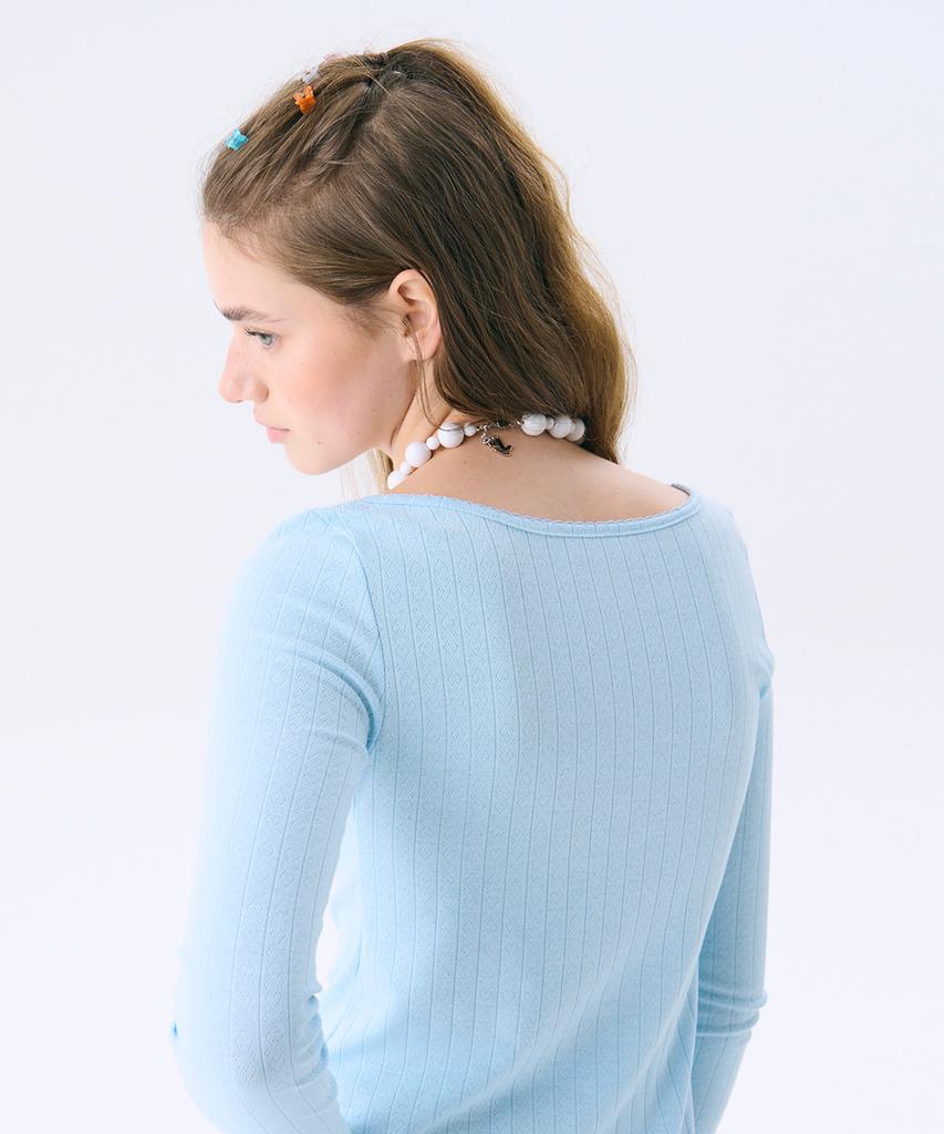 Junejune Space Colored Necklace_White