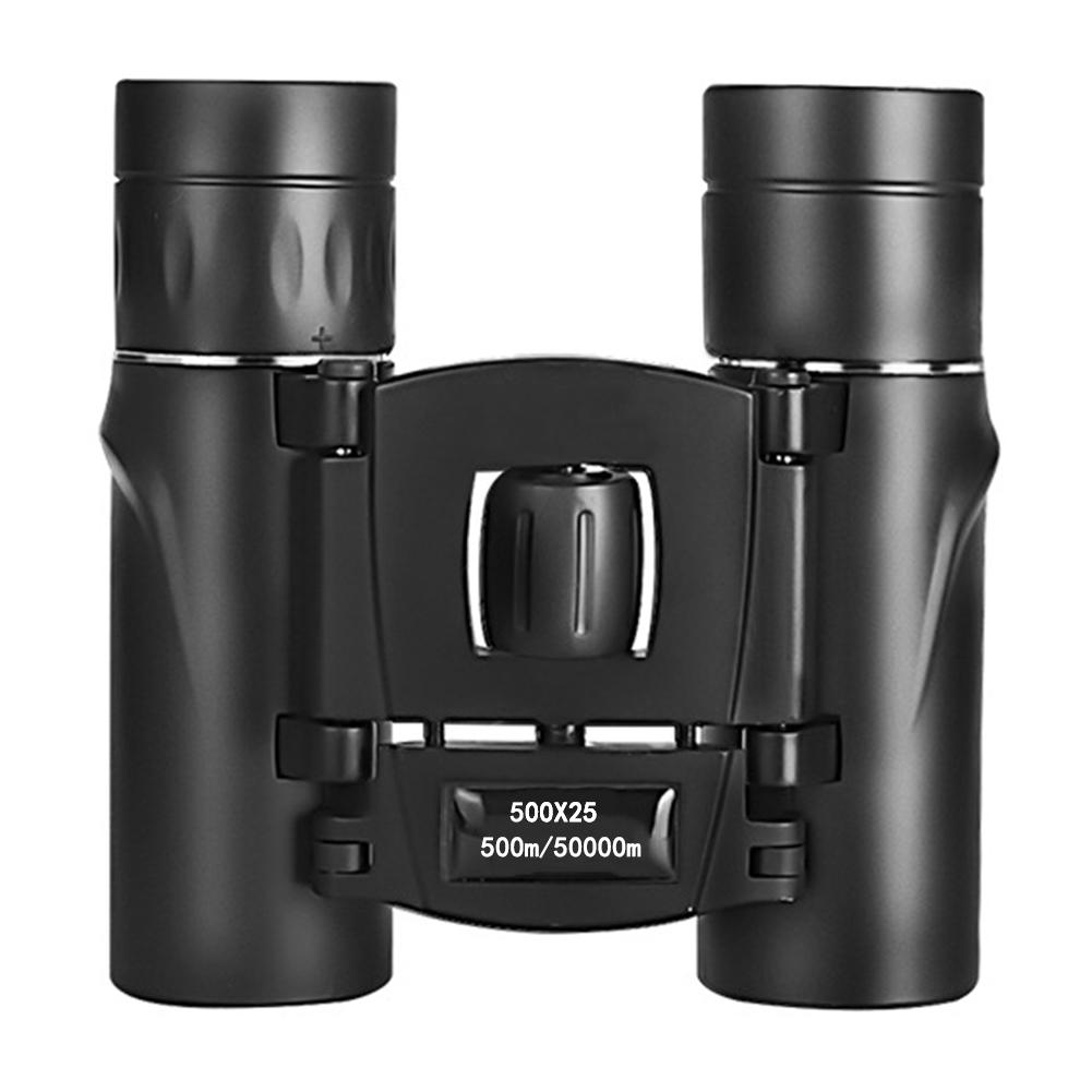 Potężna lornetka 500X25 HD Zoom przenośna teleskop dalekiego zasięgu na zewnątrz kemping piesze wycieczki polowanie lornetka mini teleskop
